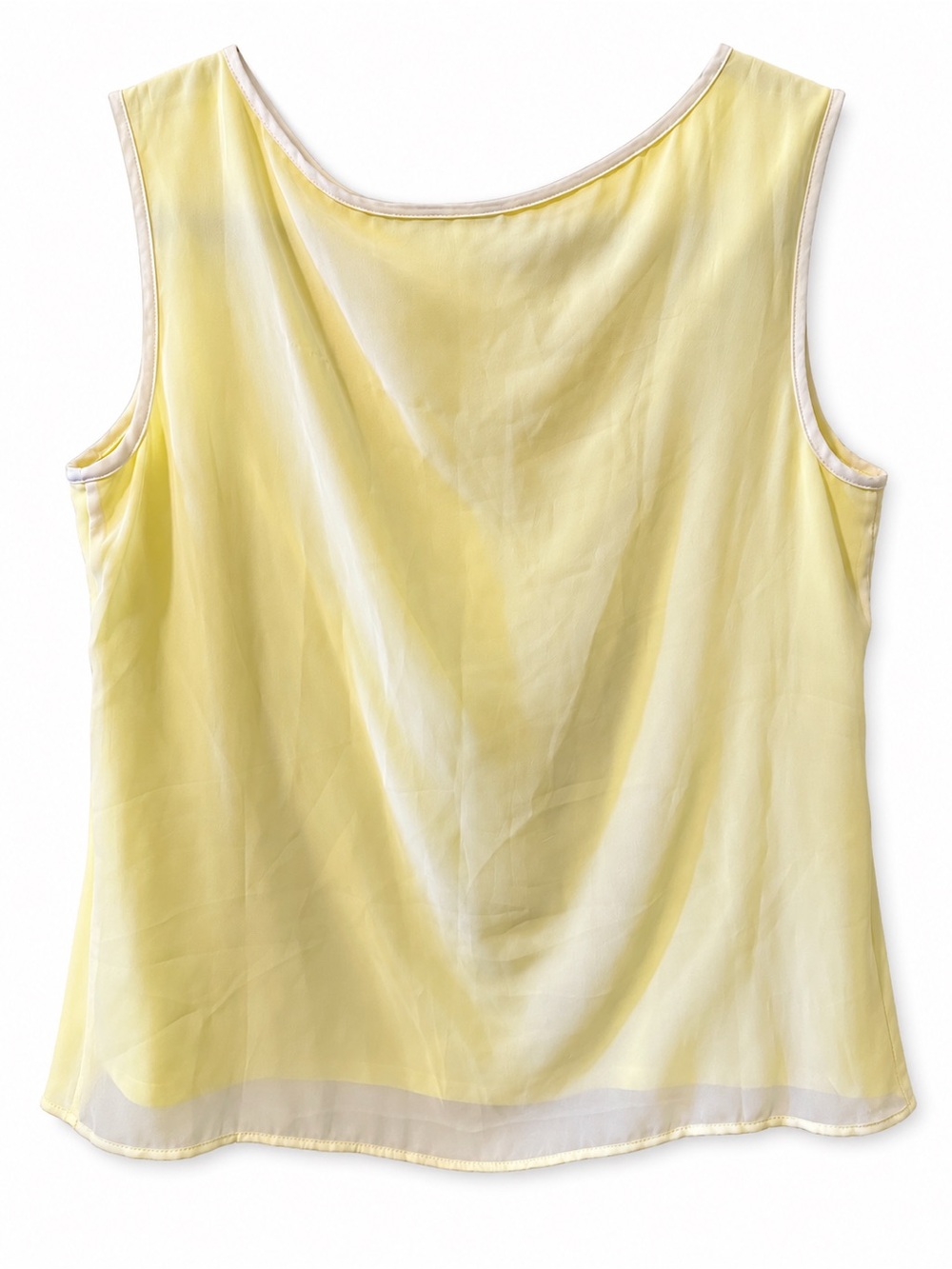 Ann Taylor Sleeveless Floral Embroidered Blouse Shirt Womens Size Small - Picture 2 of 3
